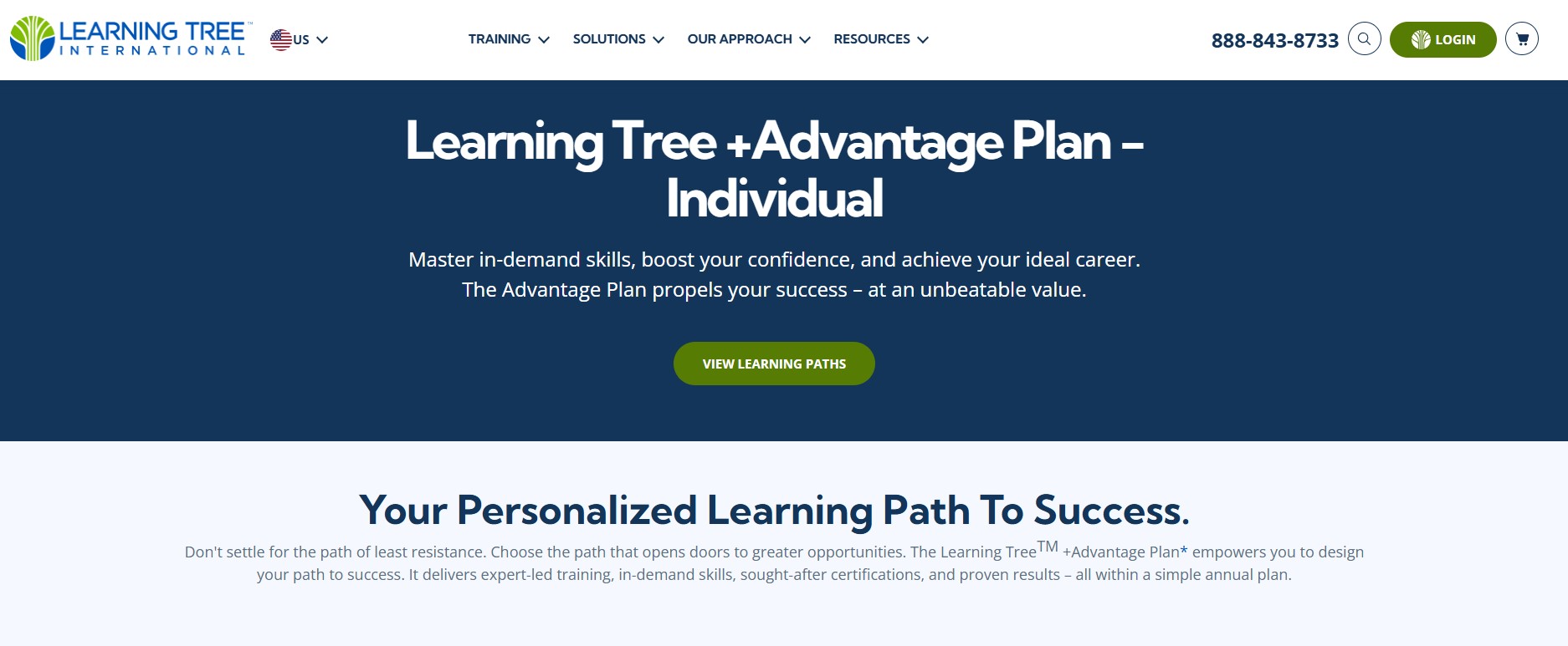 Learning Tree - RevShare | US - Hoa Hồng $100.00 | CR 0.00% | Permate